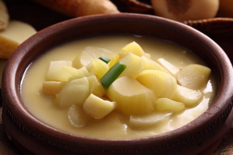 potato and leek soup